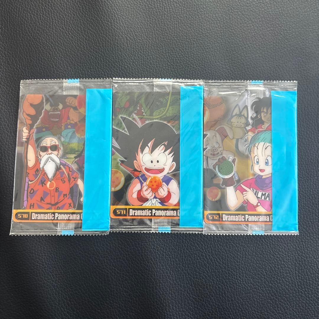 未開封ドラゴンボールカード No.570.571.572ドラマチックパノラマ