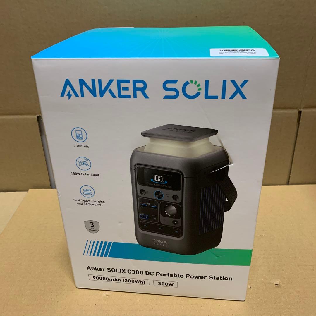 新品　Anker Solix C300 DC ポータブル電源