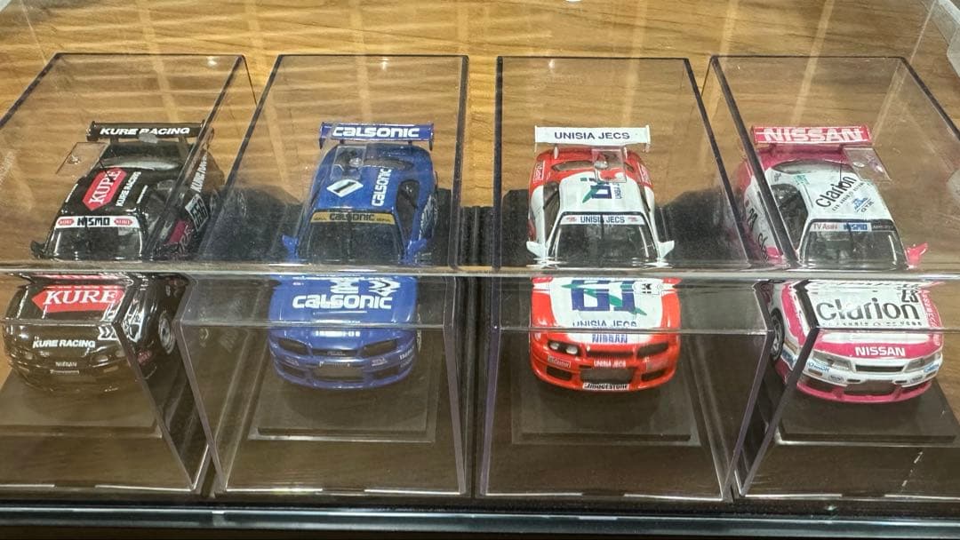 GT-R 1/43 スカイライン　ニスモ　クラリオン　クレ　ユニシアジェクス