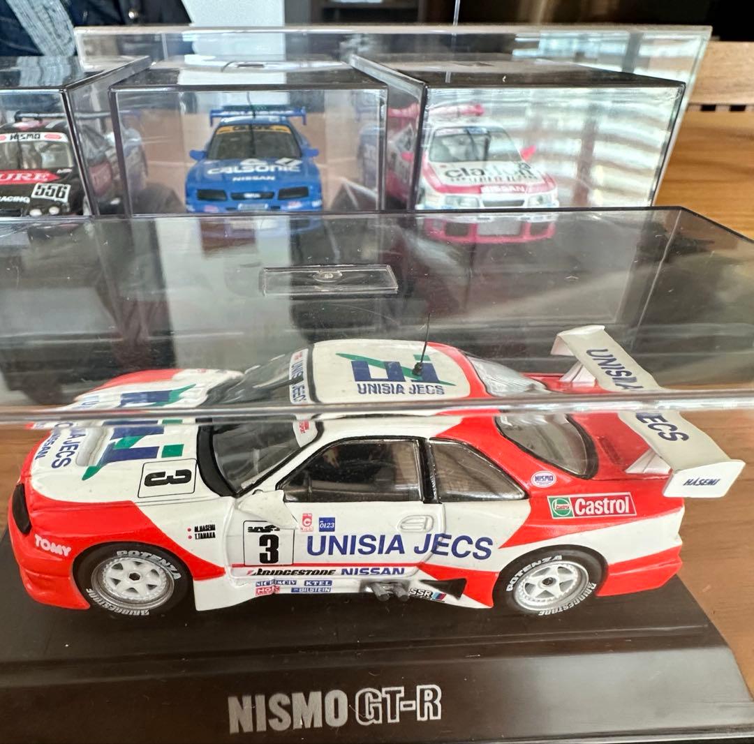 GT-R 1/43 スカイライン　ニスモ　クラリオン　クレ　ユニシアジェクス