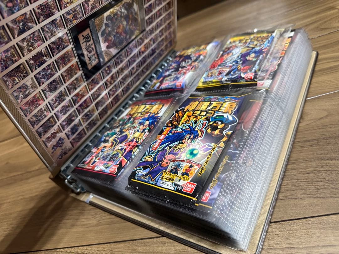 神羅万象チョコ ガオロード　全章　全弾　パッケージ　完全コンプリート　ファイル