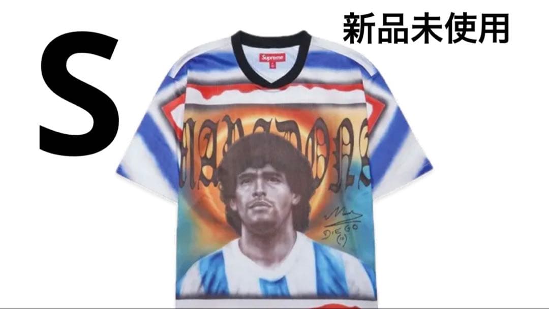 Supreme マラドーナ　サッカーシャツ　Sサイズ