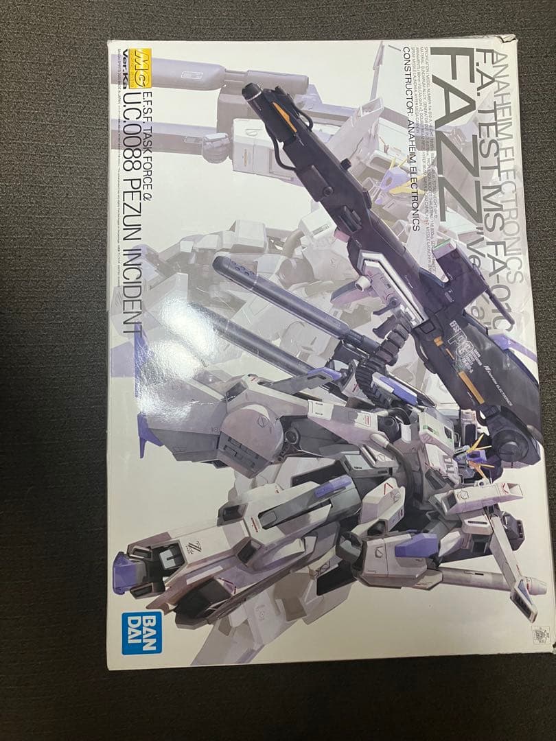 ガンプラ　未組み立て　MG FAZZ ver Ka