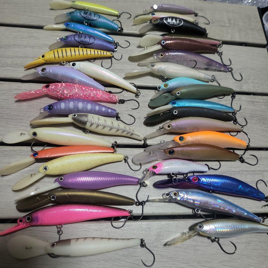 トラウト　ミノーセット　シャッド　MAT　ハンクル