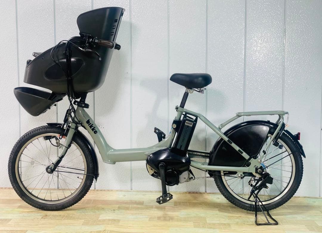 3105ブリヂストン12.8アンペア3人乗り対応子供乗せ　電動アシスト自転車