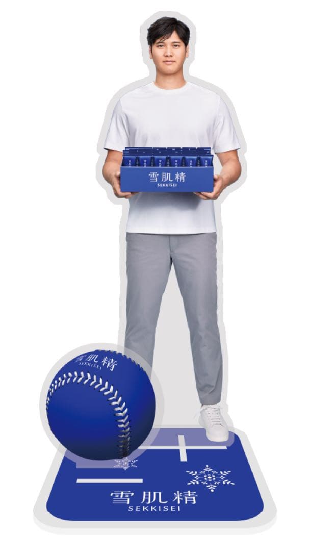 大谷翔平　雪肌精　オリジナルアクリルスタンド　非売品