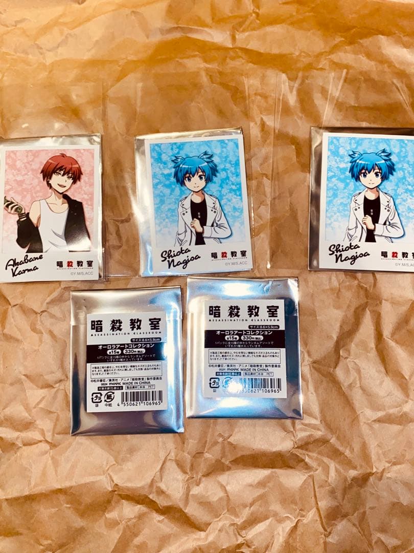 暗殺教室　マルイポップアップ88点　アクリルスタンド　缶バッジ　ミニブロマイド