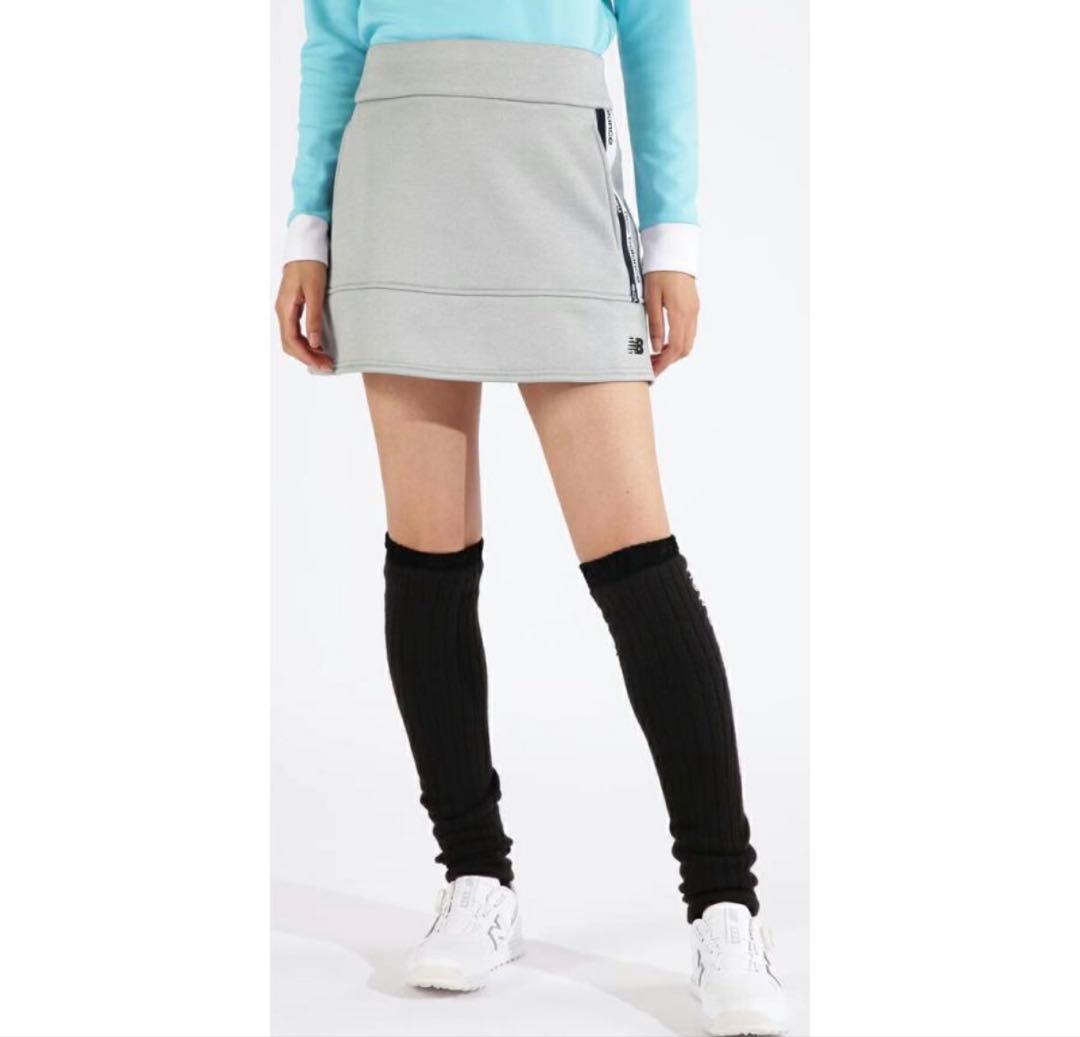 ニューバランス スカート レディース ゴルフウェア グレー