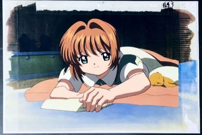 劇場版カードキャプターさくら　セル画　動画　背景コピー　レイアウトコピー　セット