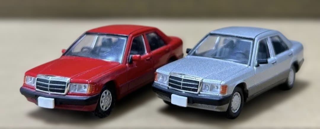 箱なし トミカリミテッドヴィンテージネオ メルセデス ベンツ 2台セット