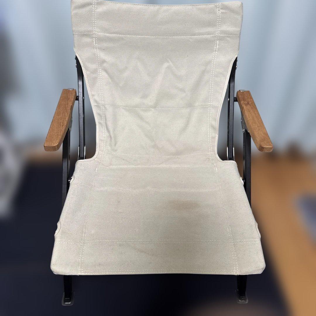  Peak ローチェア ショート LV-093IV アイボリー 収納袋付