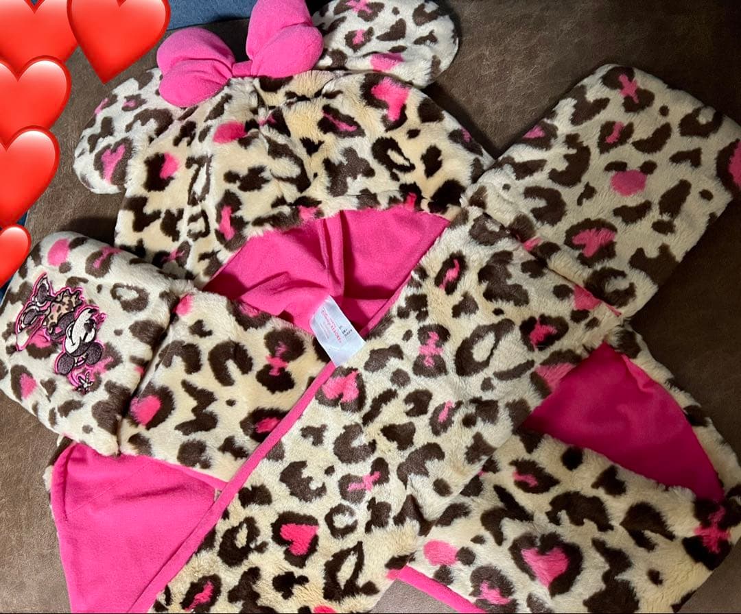 東京ディズニーリゾート ヒョウ柄 ファンキャップ