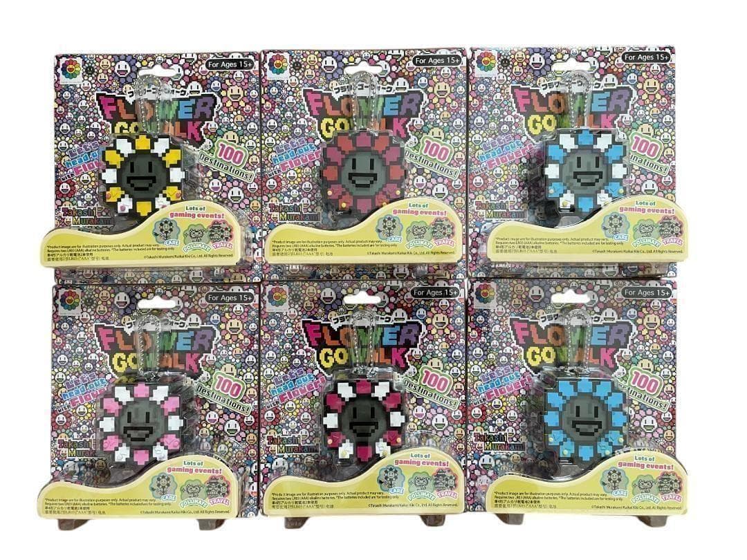 初代 6種 コンプセット Flower Go Walk フラワーゴーウォーク