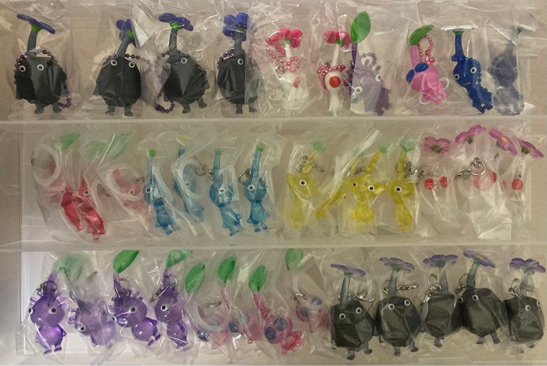 ピクミン　マスコット　グミ　めじるしアクセサリー