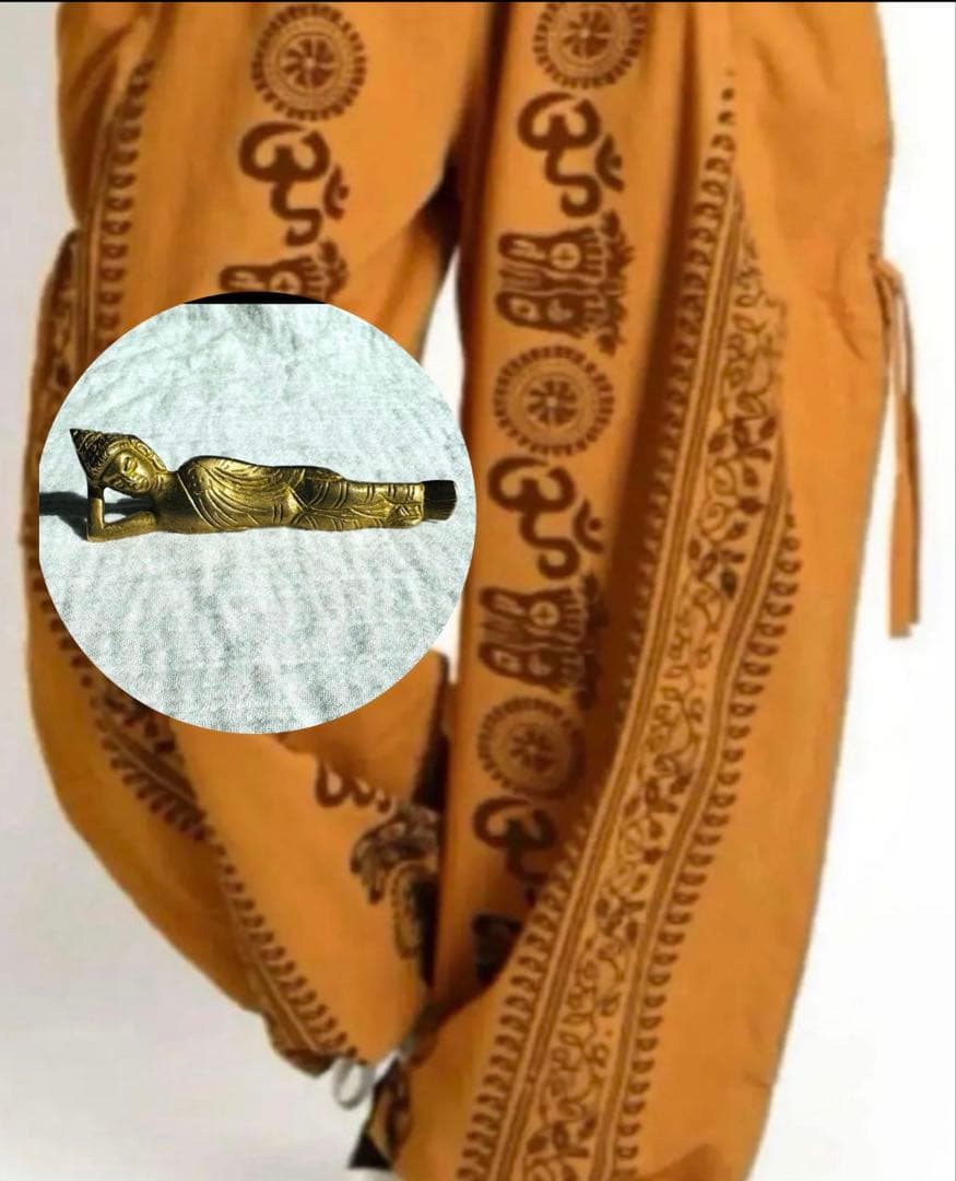 ラムナミ柄パンツ　涅槃像　セット　藤井風さん愛用