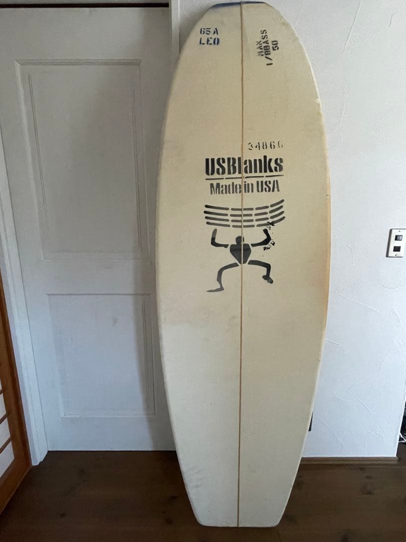 『手渡し限定』US Blanks 65A LEO 6'6\" ショートボード