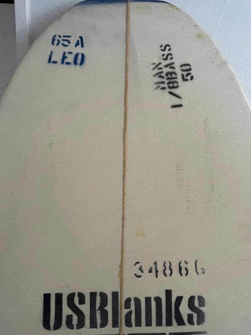 『手渡し限定』US Blanks 65A LEO 6'6\" ショートボード