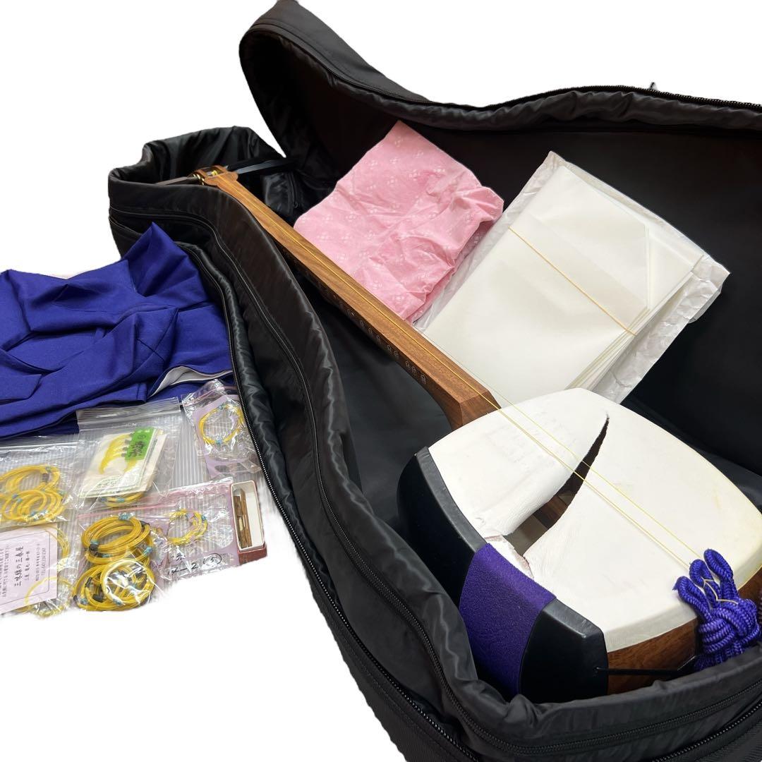 地唄三味線　中棹　 東さわり　地唄　ジャンク