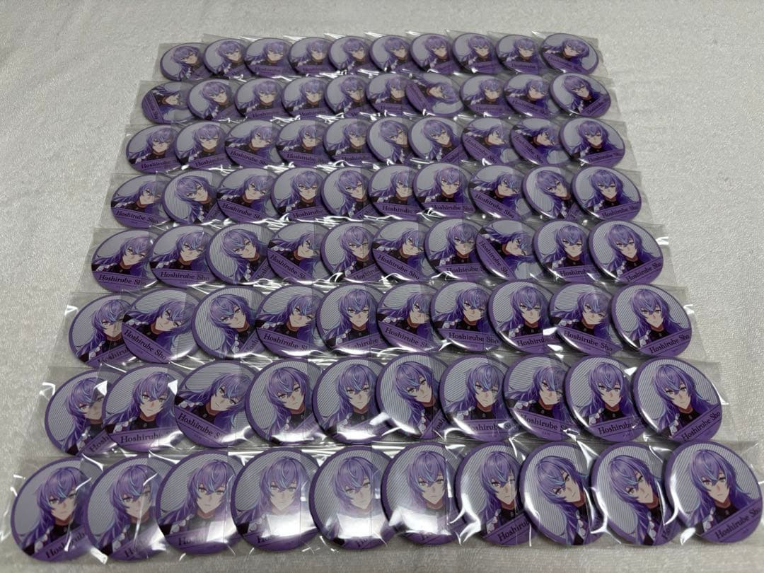 にじさんじ 星導ショウ welcomegoods 缶バッジ 80個