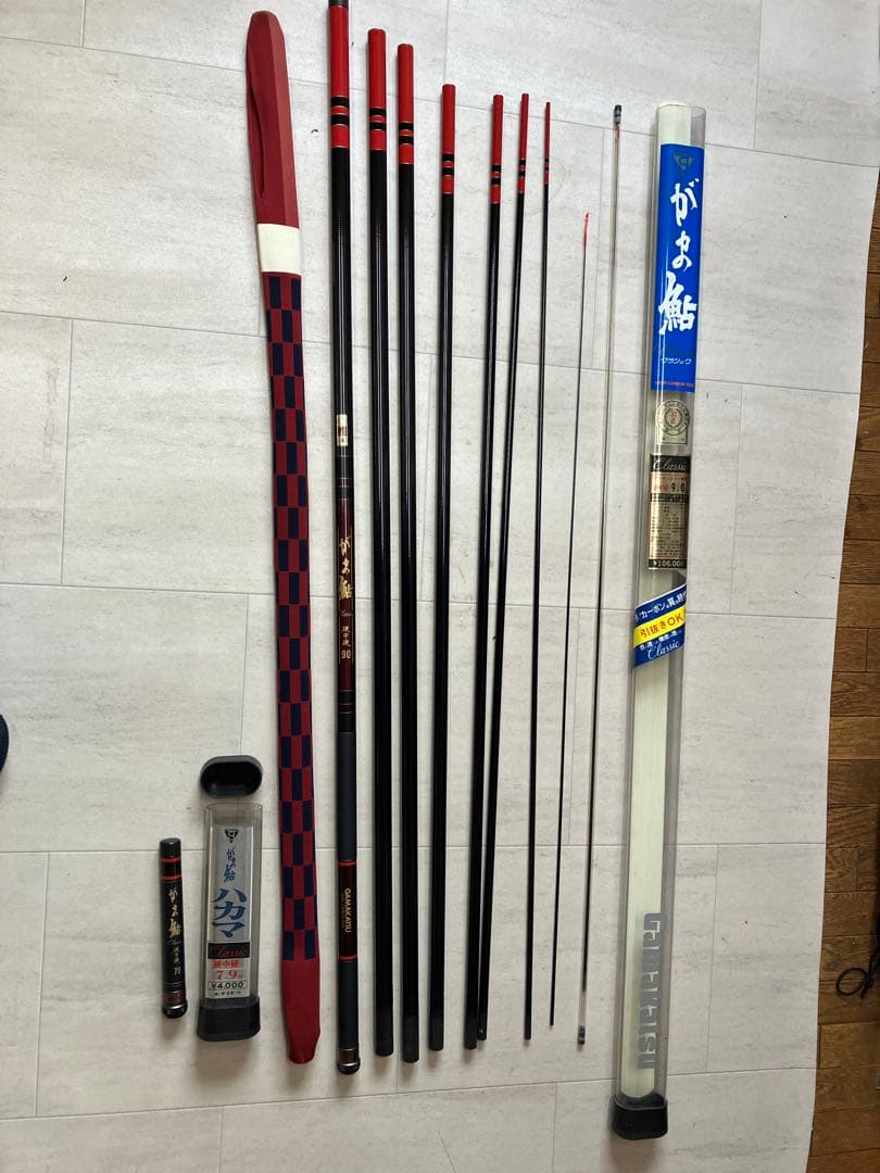 がま鮎　クラシック　硬中硬　9.0M