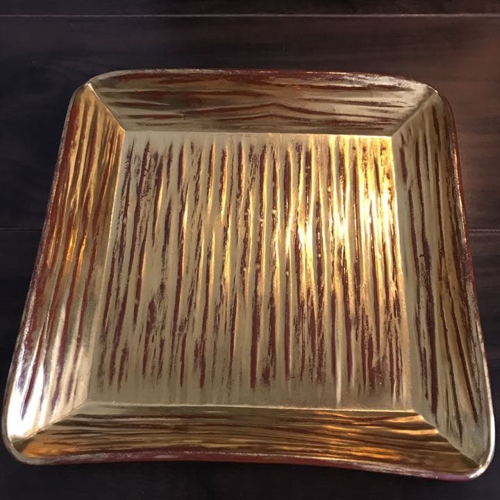 十一代中川浄益 爪紅干菓子盆 千家十職