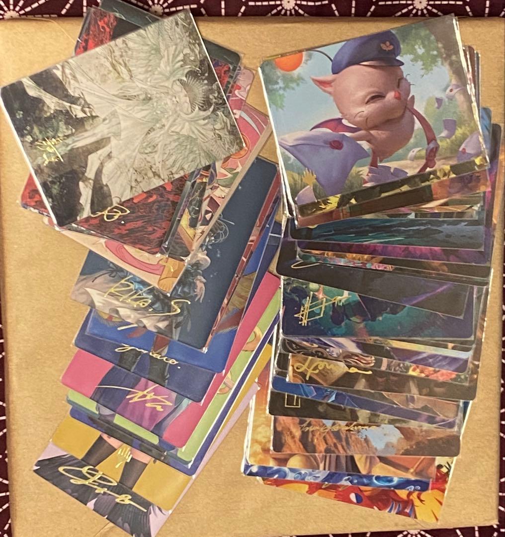 MTG ファイナルファンタジー　アートカード 箔押し　コンプリートセット　FIN