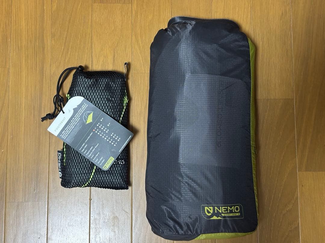 美品【NEMO】ニーモ ホーネットオズモ 1P 専用フットプリント付