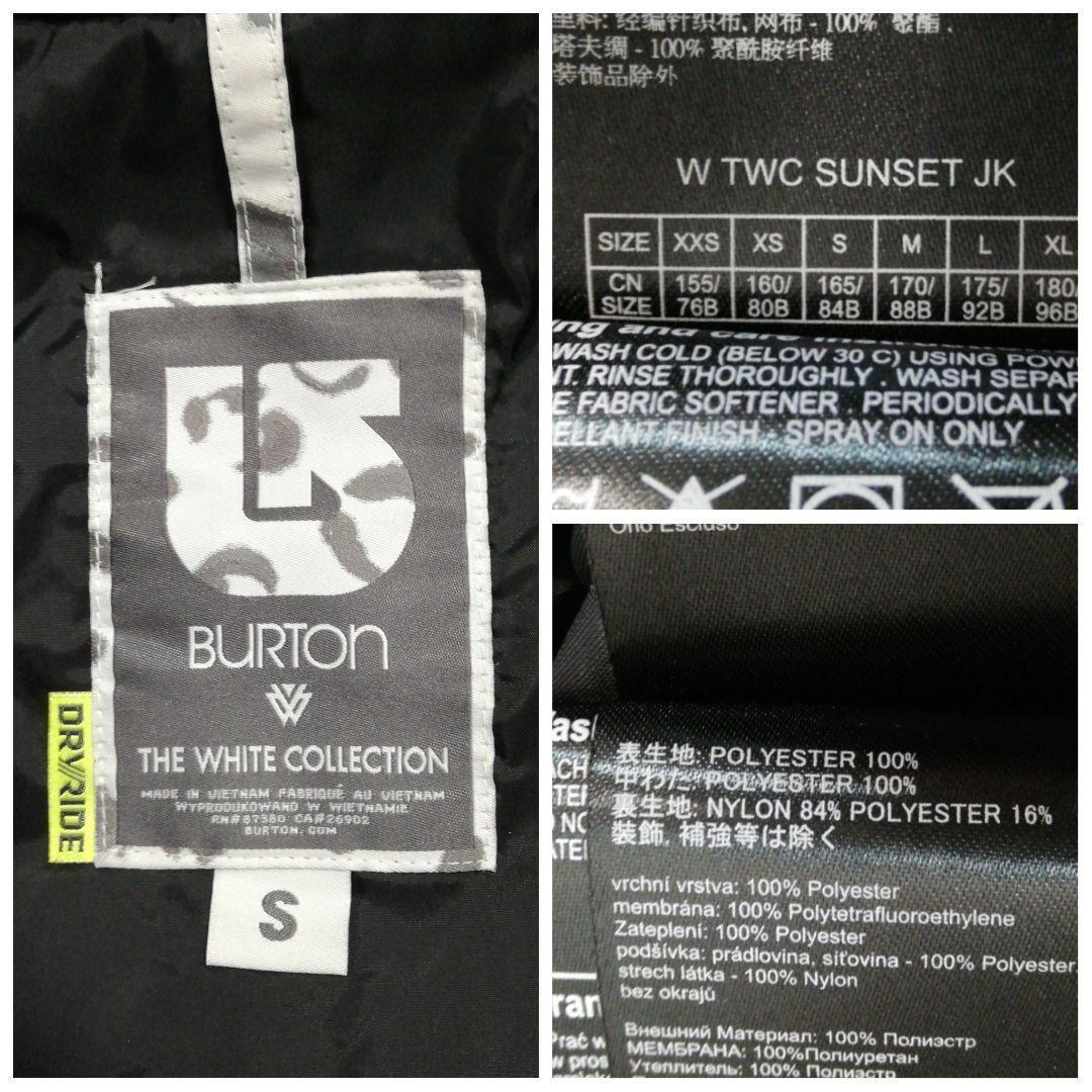 BURTON レディース スノボウェア スノーボード ジャケット 花柄 バートン