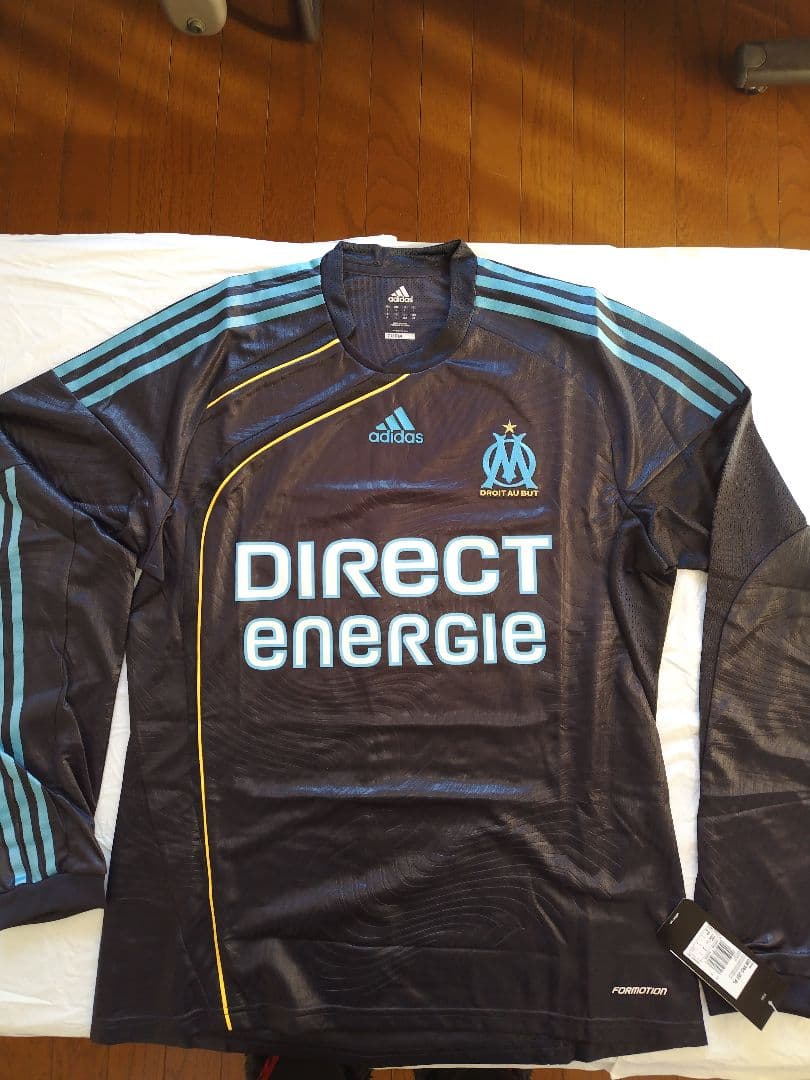 adidas オリンピックマルセイユ09/10サード L プレイヤーモデル未使用