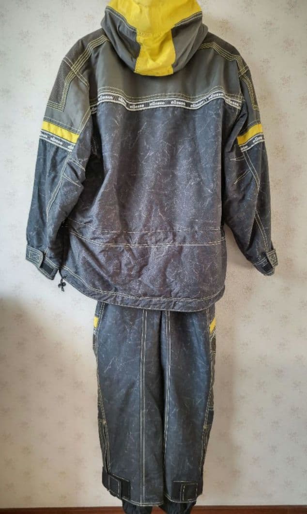 ☆エレッセ ヴィンテージ スキー スノーボードウェア 上下セット L☆