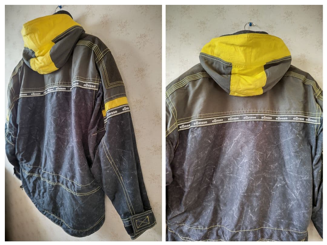 ☆エレッセ ヴィンテージ スキー スノーボードウェア 上下セット L☆