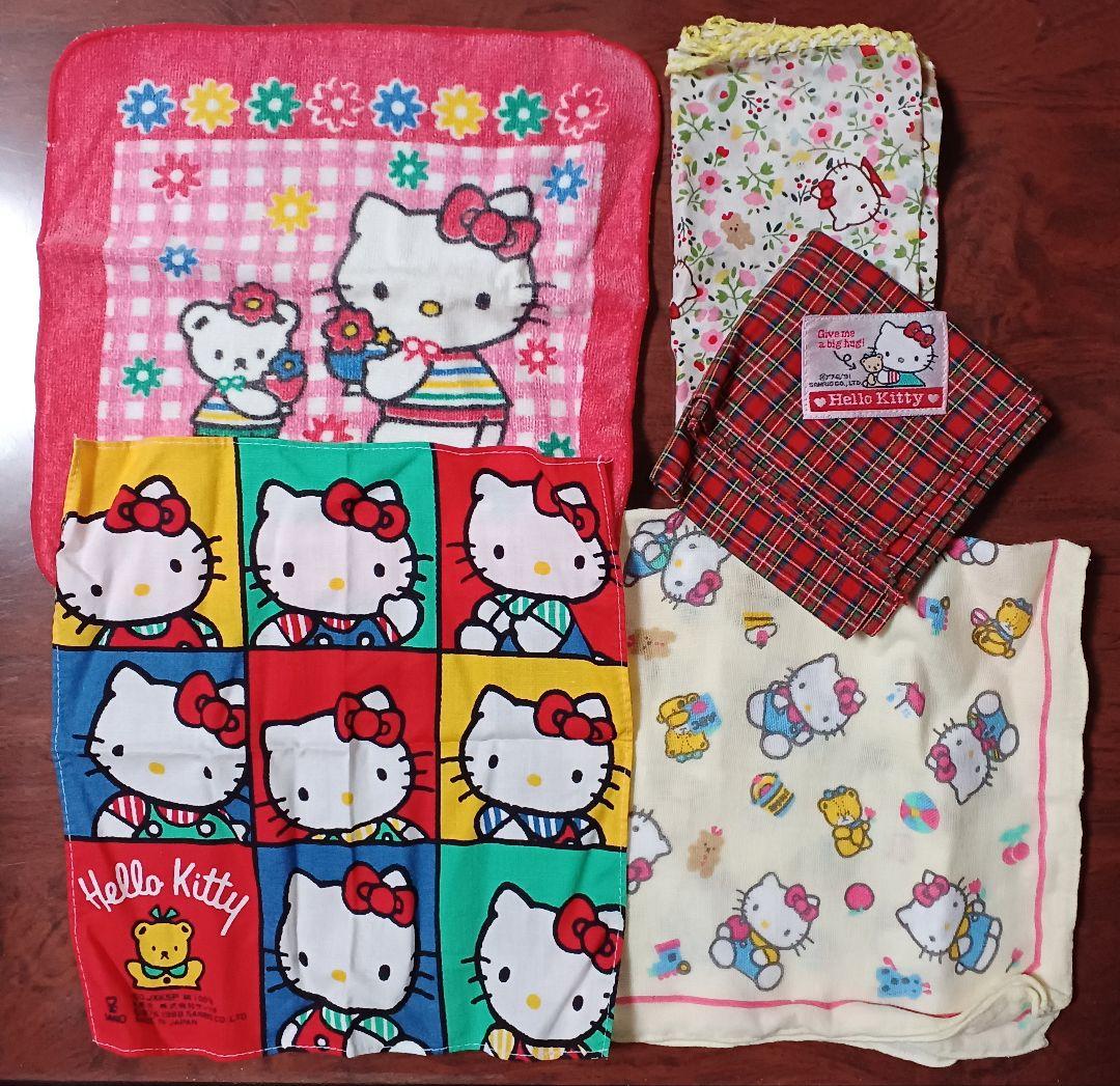 サンリオ　SANRIO　HELLOKITTY　ハローキティ　ハンカチ　ミニタオル