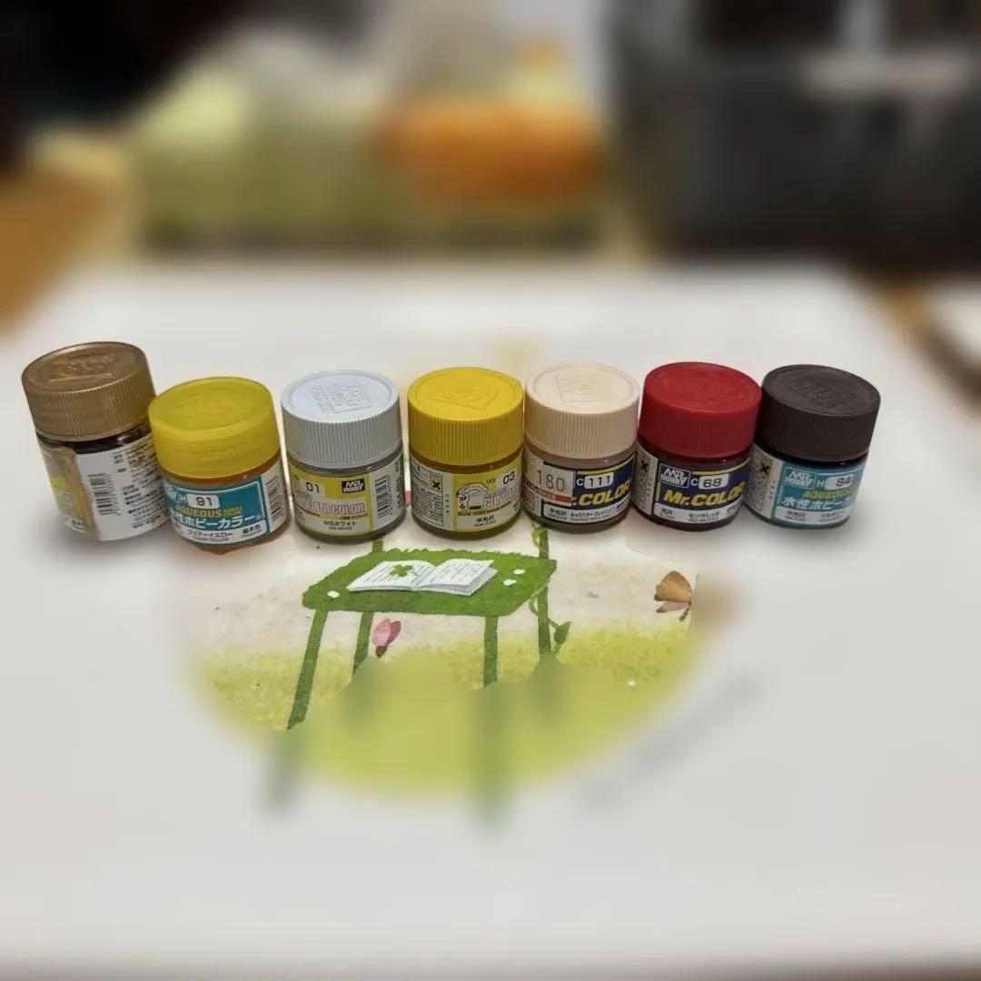 Mr Hobby アクリル塗料セット 各10ml