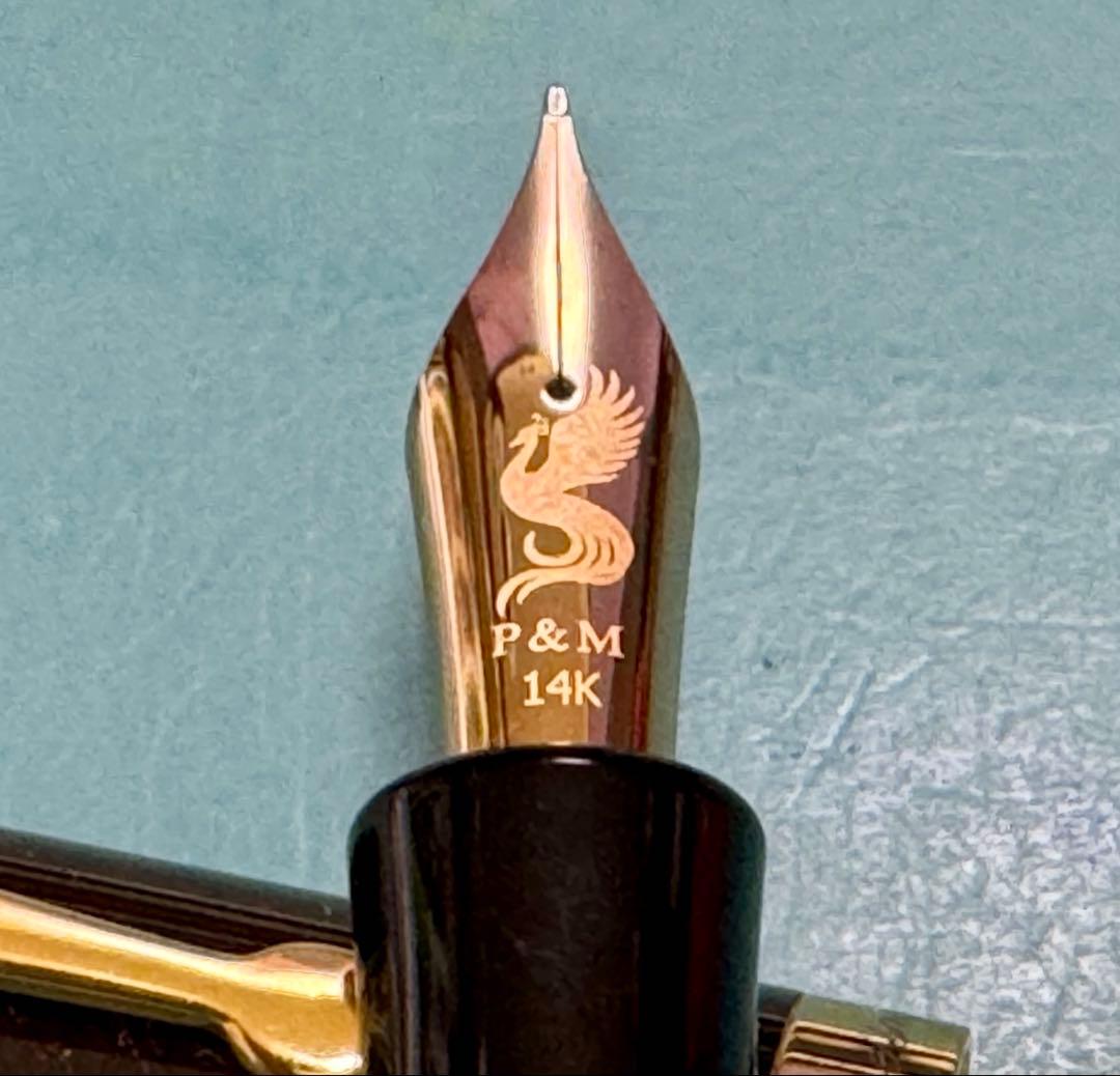 Pen and message. オリジナルContinental 14K万年筆