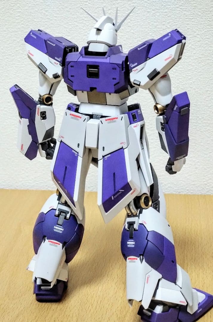 割*箸様 完成品　MG ver.Ka Hi-νガンダム＆H.W.S.装備