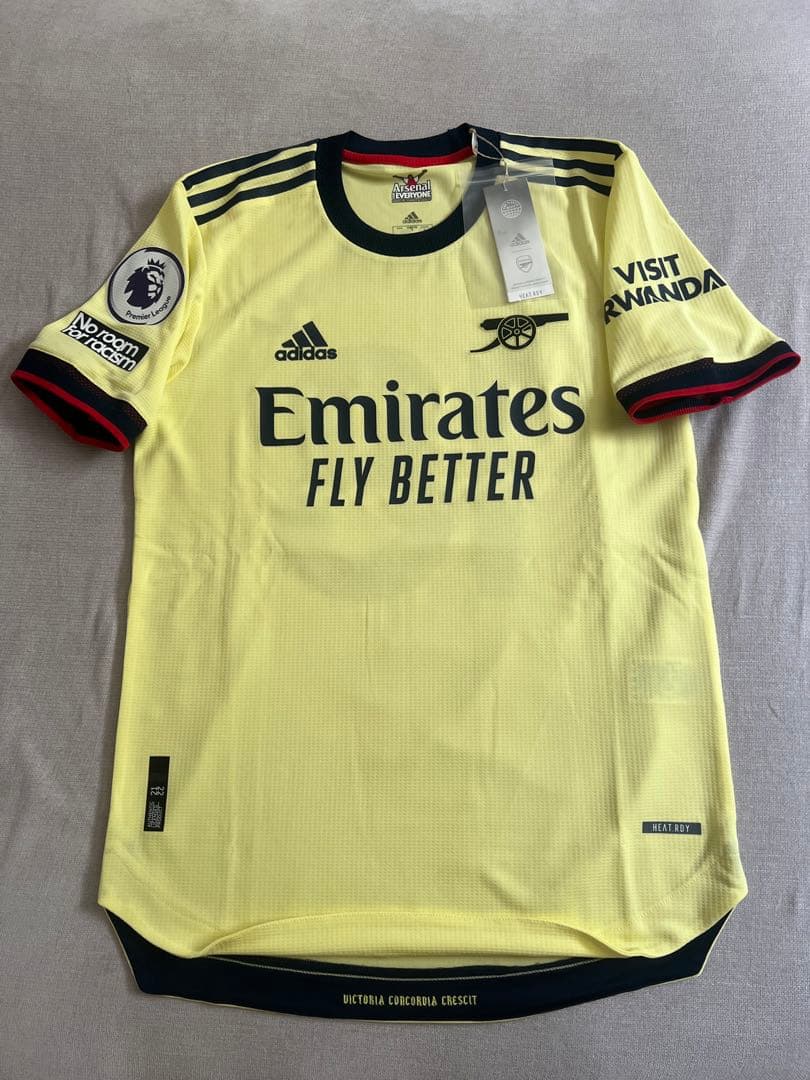 アーセナル富安 健洋21-22アウェイ オーセンティックユニフォーム紙タグ付き
