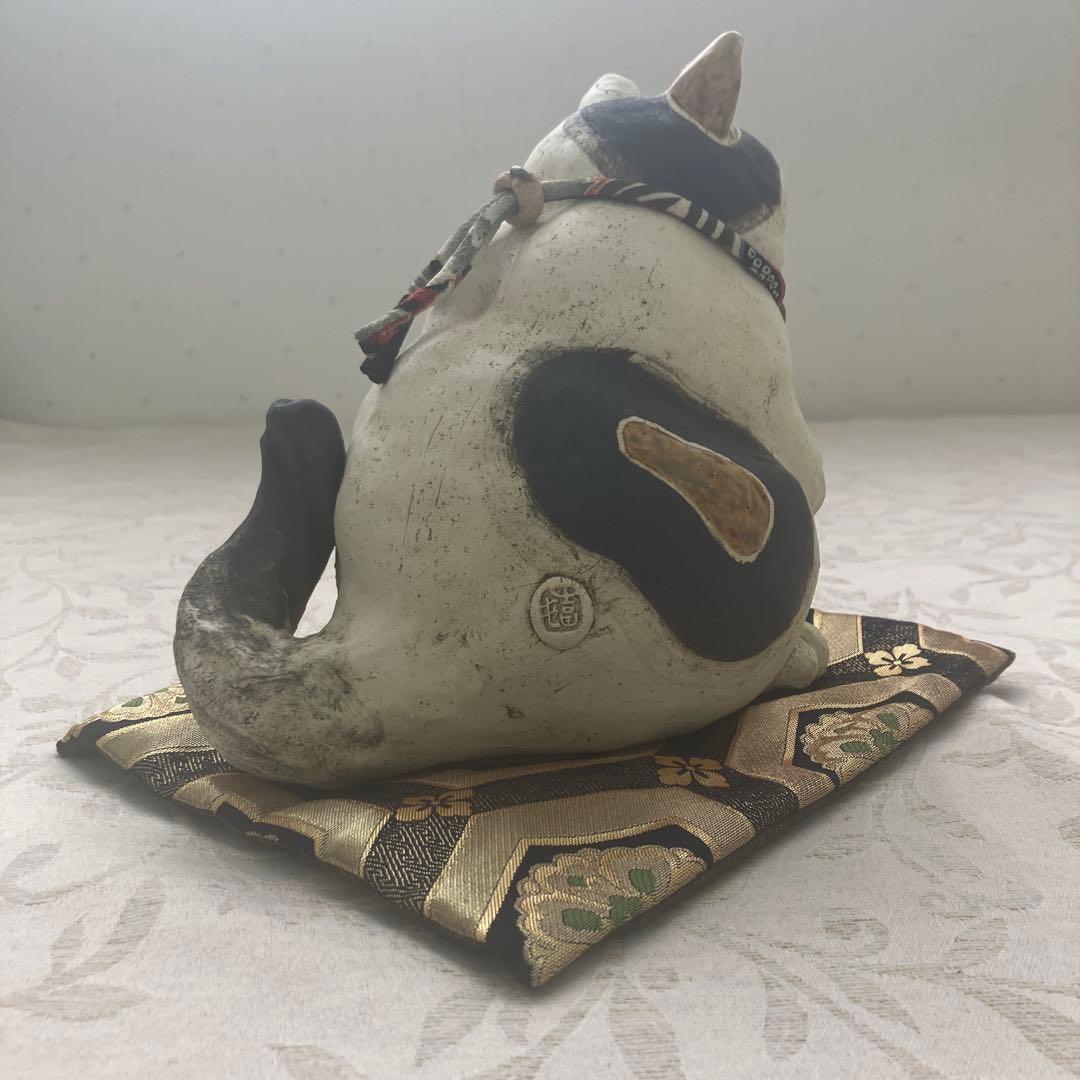 吉田一也　福猫　二匹