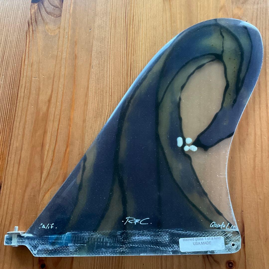 レインボーフィン ステンドグラスフィン10ロングボード用