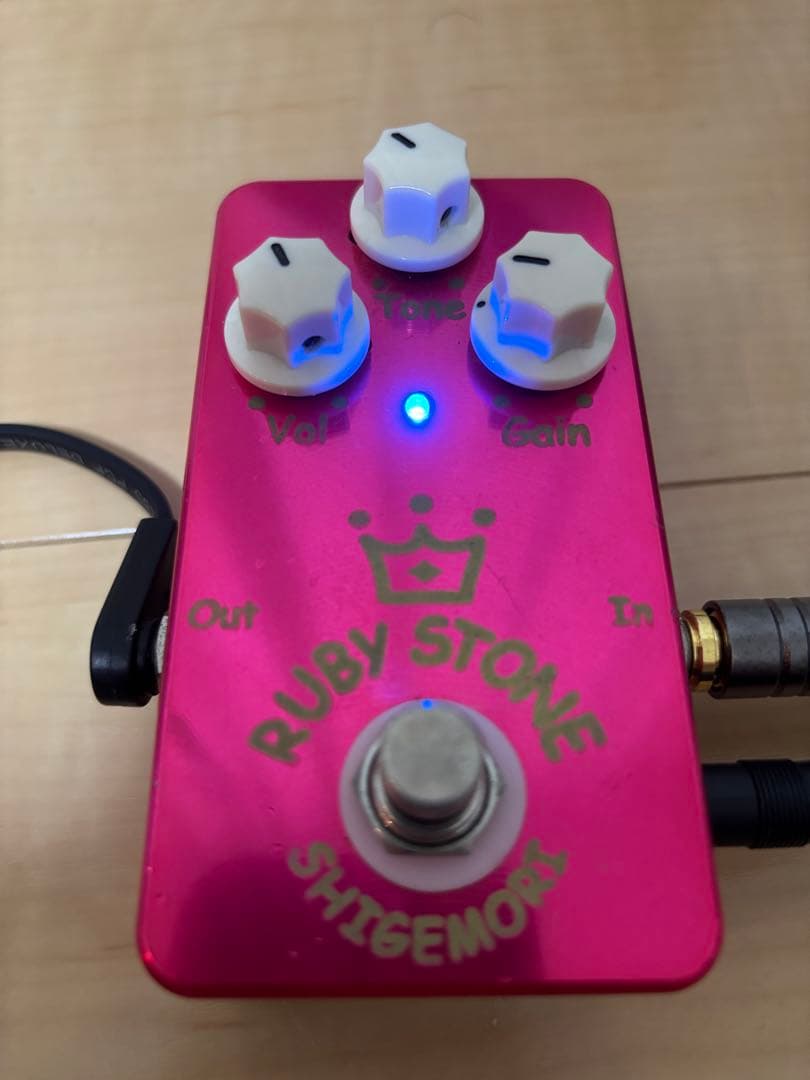 【値下げ】SHIGEMORI Ruby Stone エフェクター