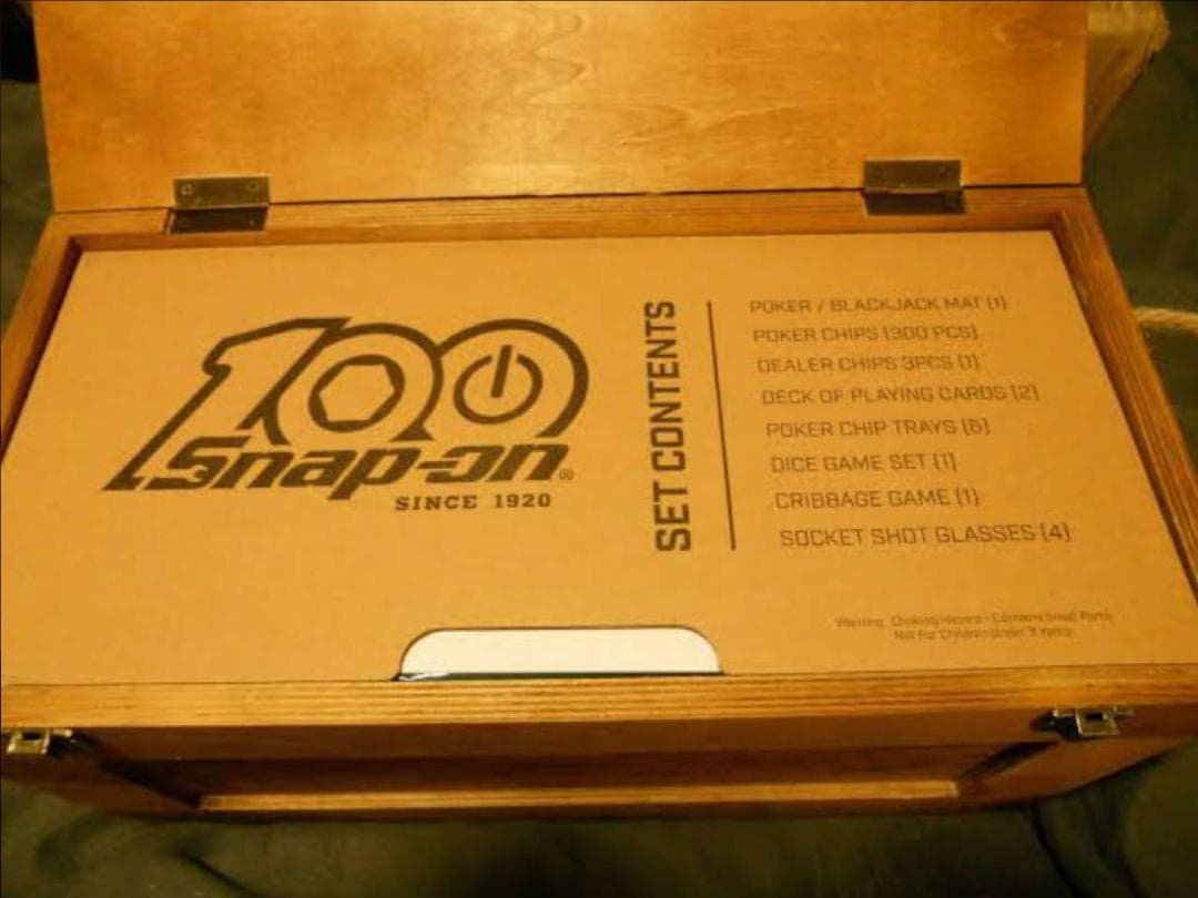ラス１　スナップオン　ポーカーkit 100th アニバーサリー　レア