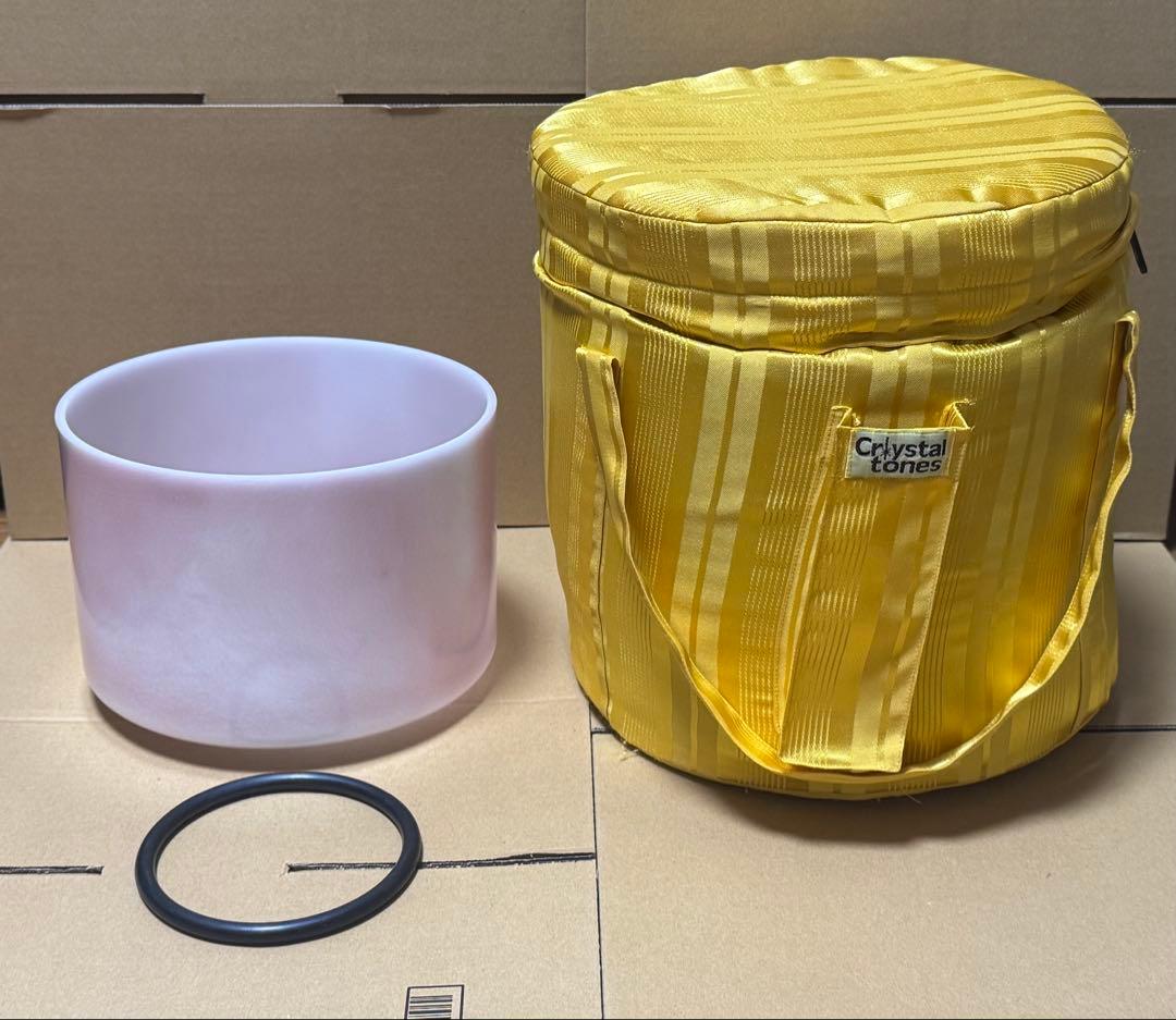 アルケミー　クリスタルボウル 8インチ Rose opaque