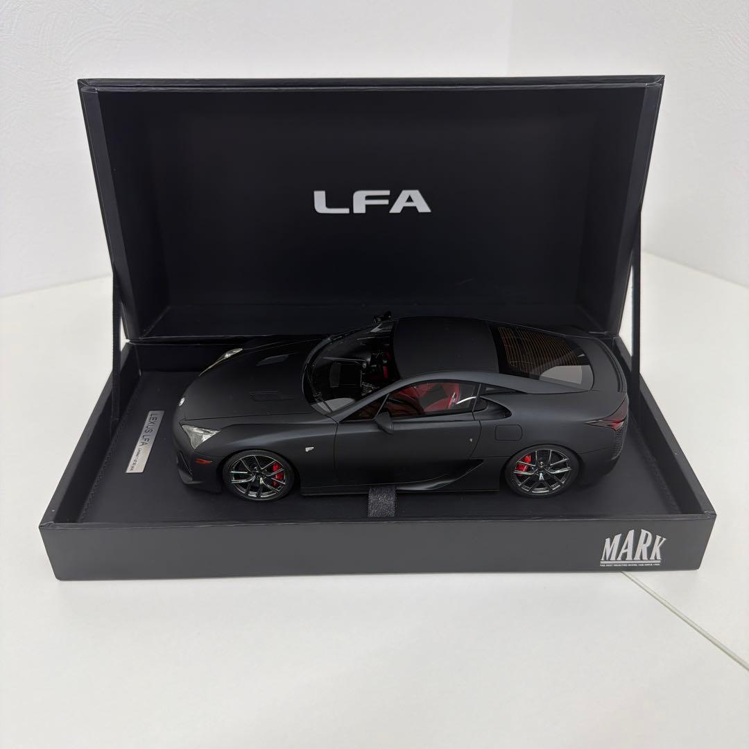 【超希少】MARK1/18 LEXUS LFAマットブラック限定50台 レジン製
