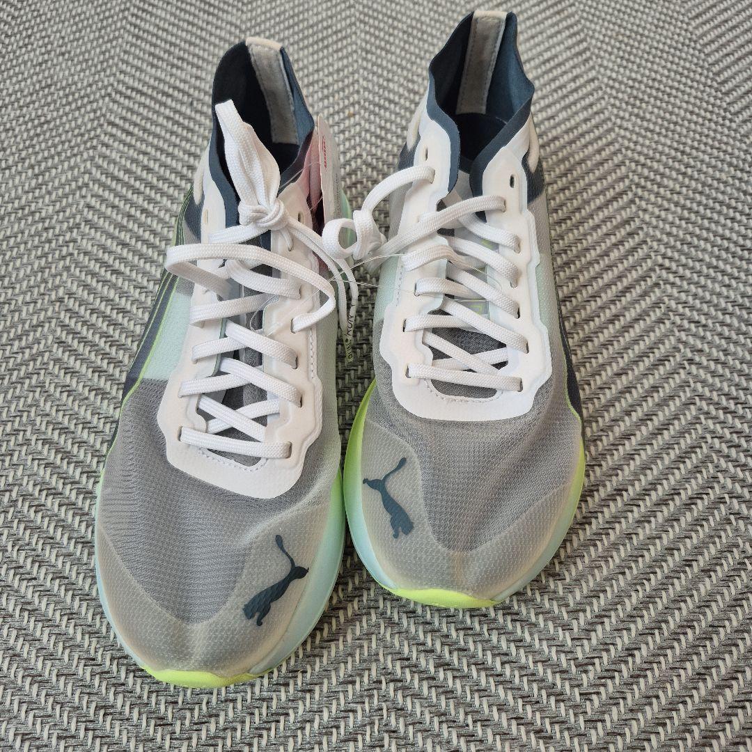 Puma Nitro ランニングシューズ グレー/ホワイト/イエロー