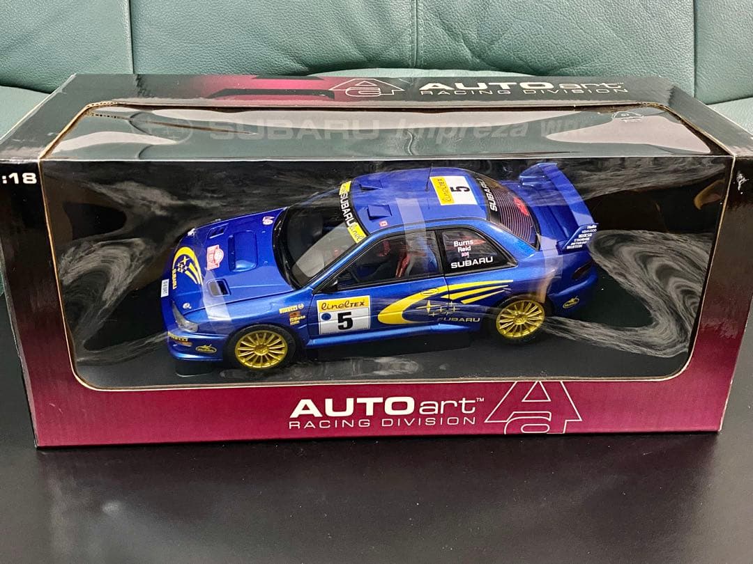 ★絶版！1/18 AUTOart スバル インプレッサSTI WRC￼￼￼99’