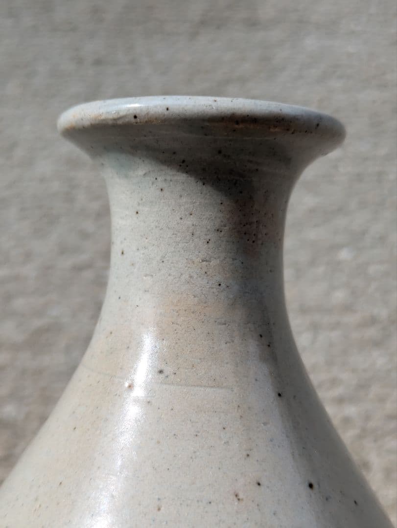 李朝　徳利　白磁　酒器　骨董　朝鮮美術　（粉引、堅手、初期伊万里）