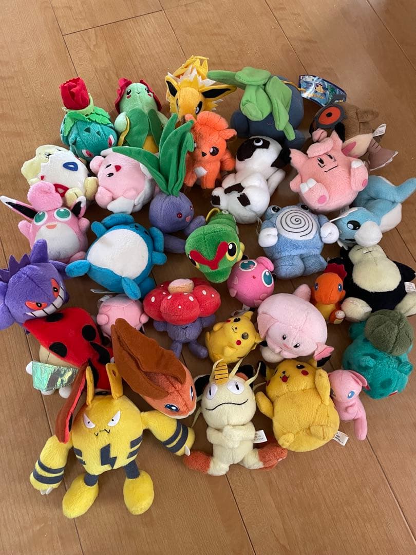 ポケモンレトロぬいぐるみ