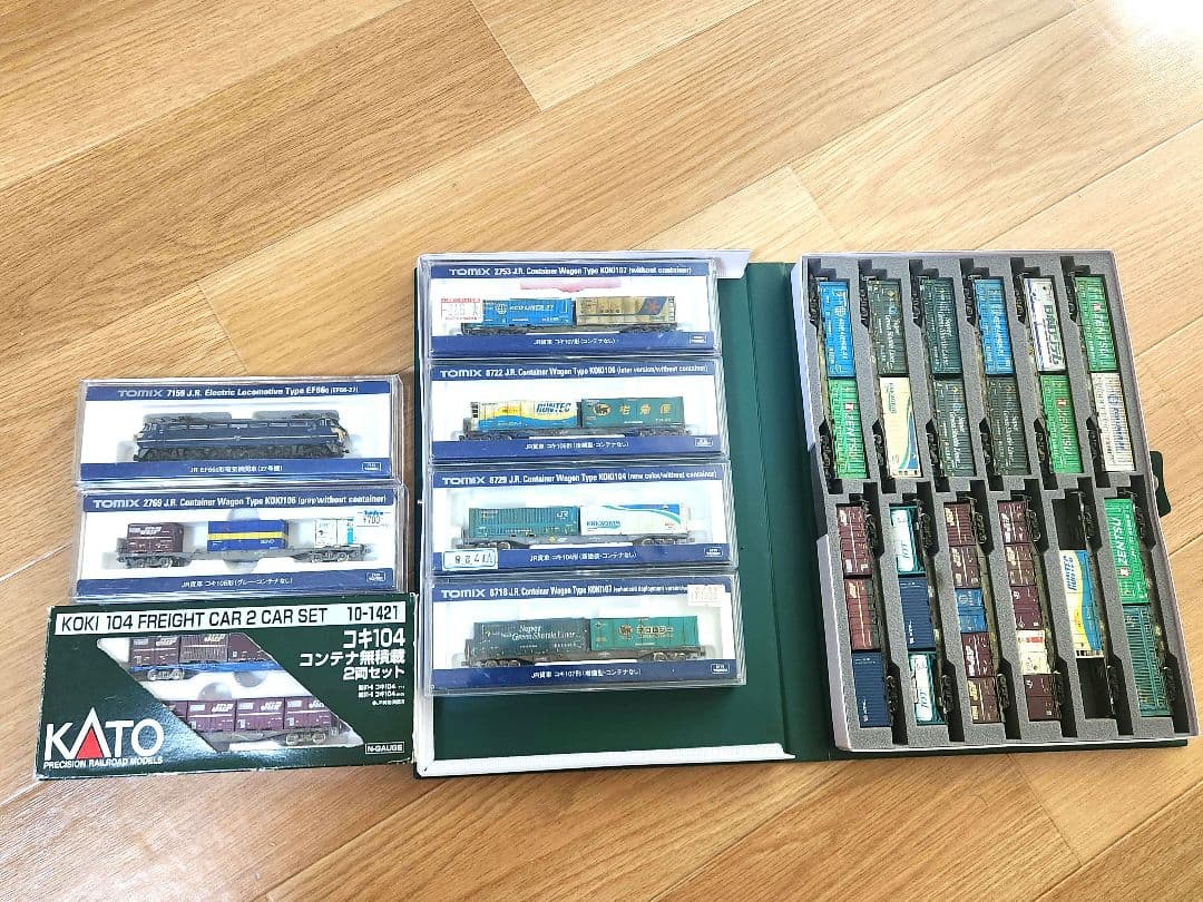 KATO TOMIX コキ104コキ106コキ107+EF66 27【加工品】