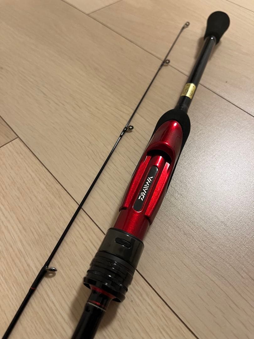 月下美人 アジング アジングロッド 68L-S レッド