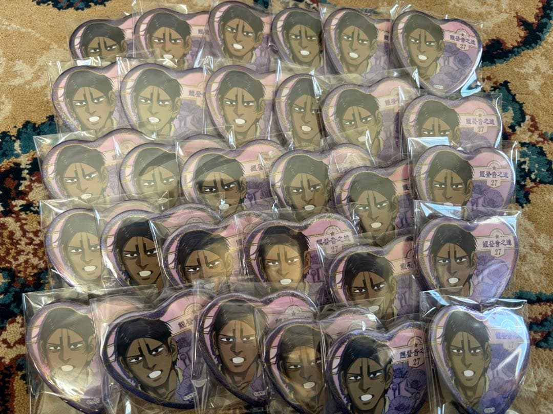 ゴールデンカムイ 愛です缶バッジ 鯉登少尉 30点