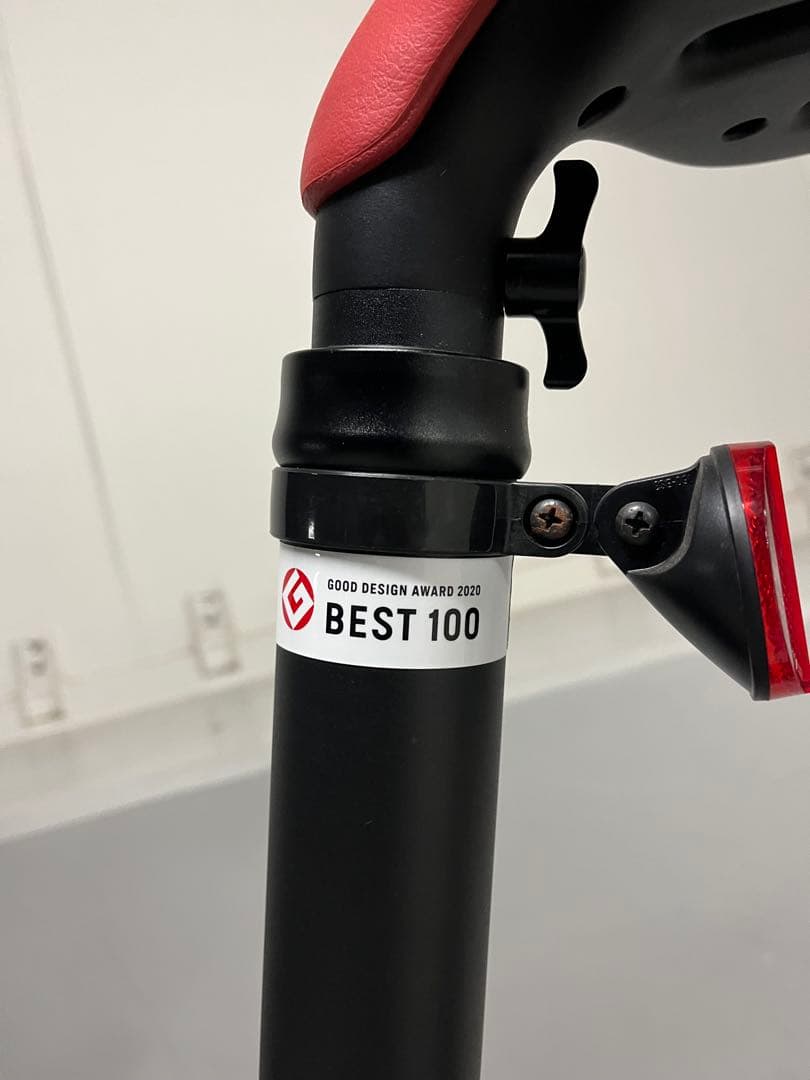 【jazzy3104】HONBIKE/折りたたみ自転車/黒＆赤/